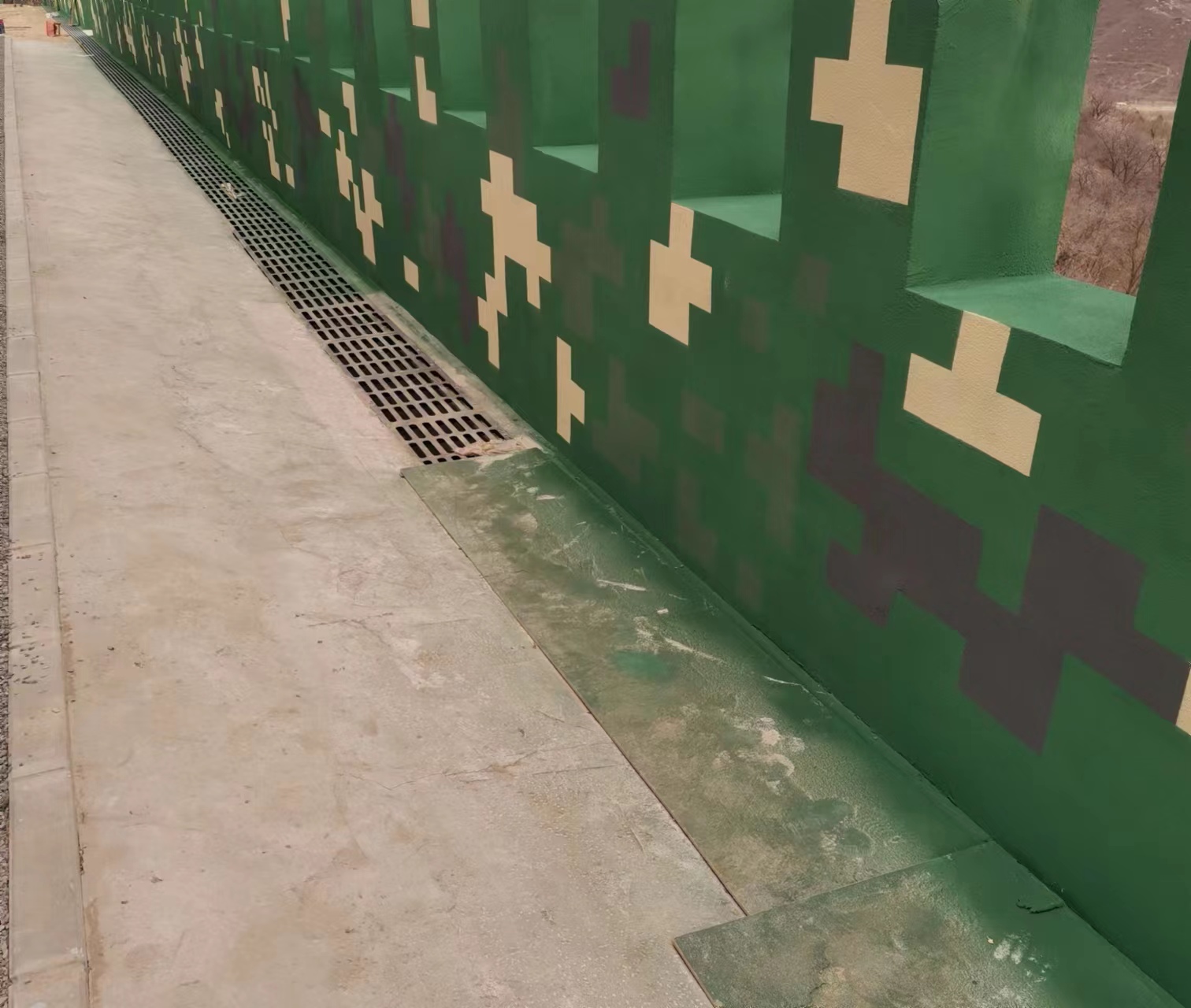 万宁围墙迷彩喷涂,数迷彩漆